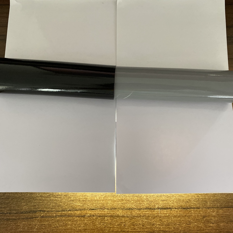 100mic Glossy Eco Solvent Gray Back PVC Film AOLI Printable Car Wrap Vinyl Sticker Roll Self Adhesive Vinyl 5