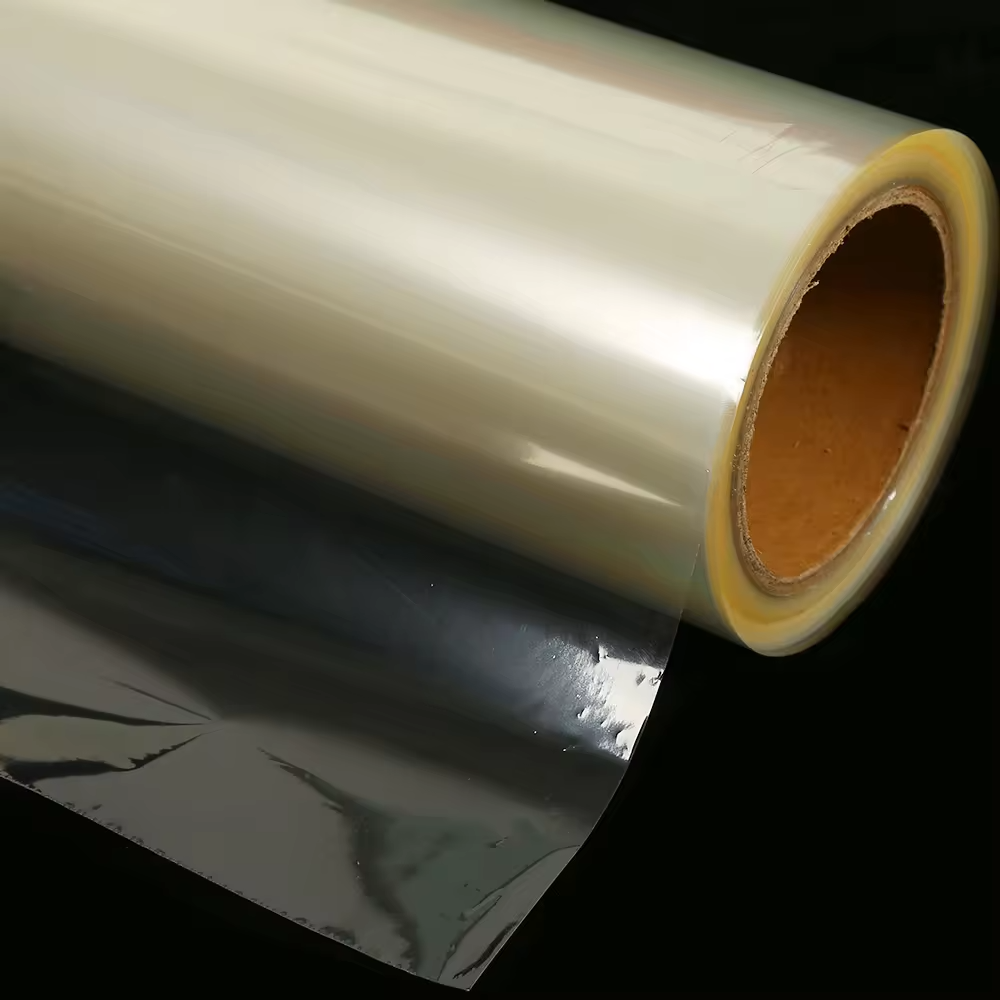 150 Mic PET Crystal Cold Lamination Film Photo Crystal Cold Laminating Film Roll Clear PET Film Roll 0